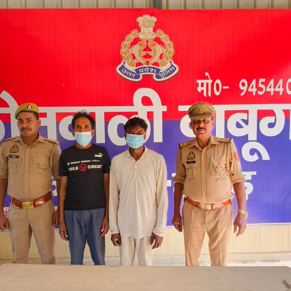 बाबूगढ़ पुलिस ने 'ऑपरेशन-तलाश' में दो-वारंटियों का पकड़ने का मामला:हापुड़ में उनके घर से हुई गिरफ्तारी, आगे भी जारी रहेगा अभियान