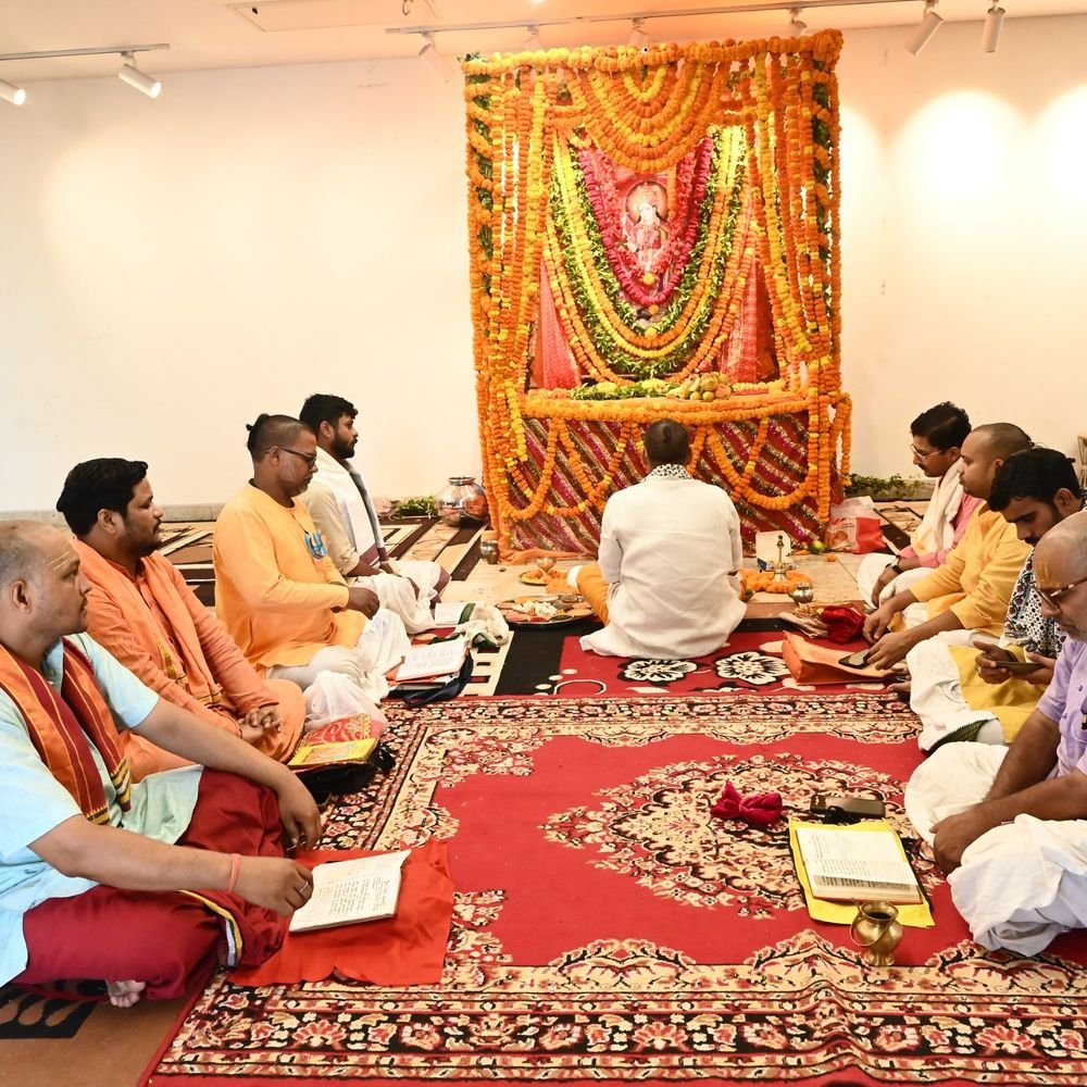 काशी विश्वनाथ धाम में शक्ति-शिव की आराधना:नवरात्र के षष्ठम दिन काशी विश्वनाथ धाम में विशेष पूजन, नवदुर्गा सप्तशती का पाठ