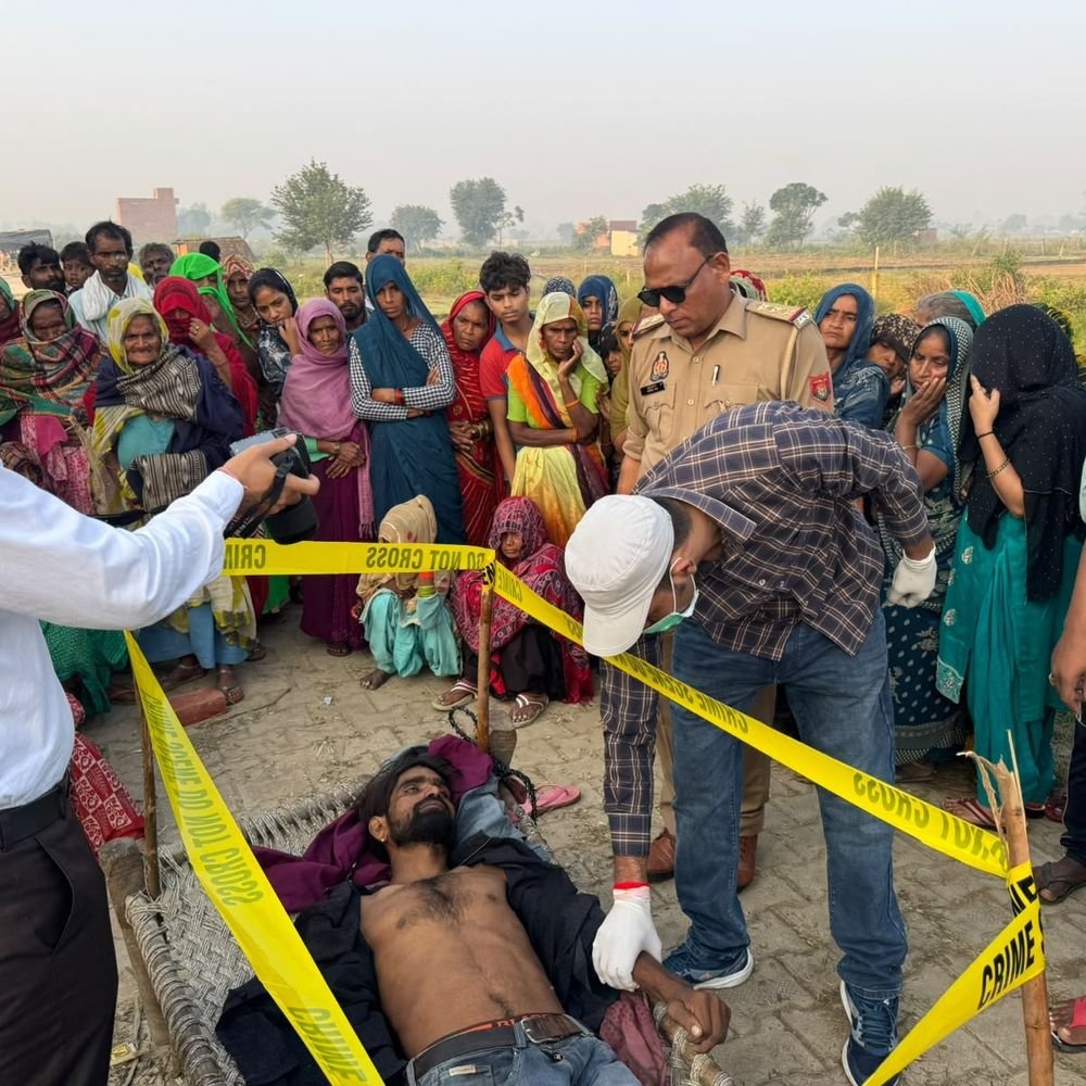 गुटखे के पैसे के विवाद को लेकर युवक की हत्या:कासगंज में परिजनों ने दुकानदार और उसके बेटों पर आरोप लगाया, पुलिस जांच जारी