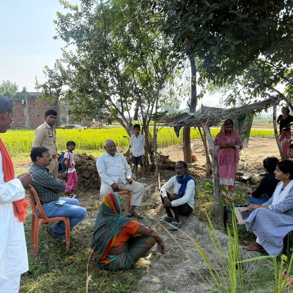 बलिया में प्रशासन की टीम ने रुकवाया बाल विवाह:पुलिस की मदद से पहुंची टीम, कानून के प्रावधानों की जानकारी देकर शपथ दिलाई