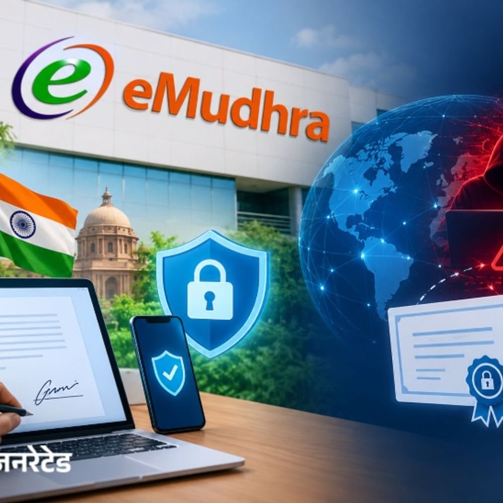 eMudhra सिक्योरिटी घटना की जांच के लिए विशेष टीम:सरकार ने कहा- भारतीय वेबसाइट्स और ऐप्स पर असर बहुत सीमित