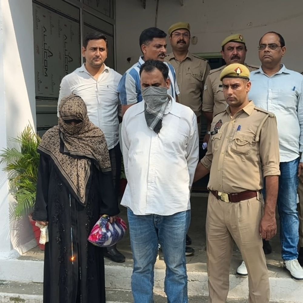 सहारनपुर में 2.5 करोड़ की स्मैक बरामद:महिला समेत 2 तस्कर गिरफ्तार, बरेली से खरीदकर शहर में बेचते थे