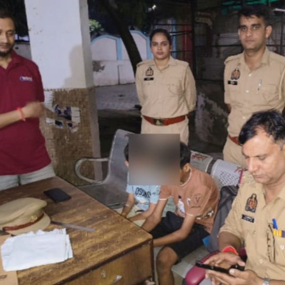 मां की डांट से डरे दो भाई घर से निकले:700 किमी दूर दादा-दादी के घर साइकिल से पहुंचे, ट्रक ड्राइवर की मदद से पुलिस ने बचाया