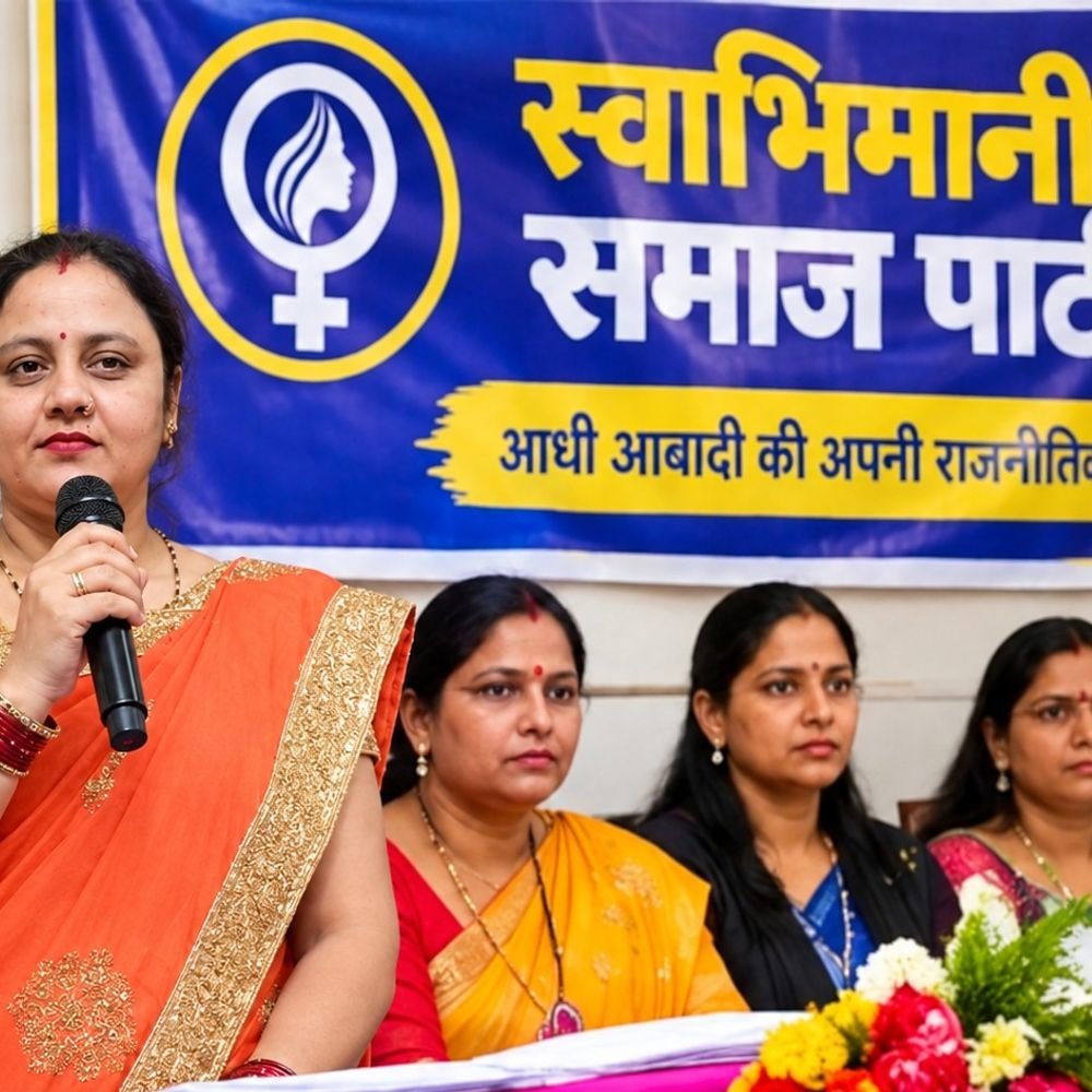 स्वाभिमानी समाज पार्टी का गठन:संयोजिका आरती श्रीवास्तव ने कहा- महिलाओं को शिक्षा, स्वास्थ्य और रोजगार पर करेंगे फोकस