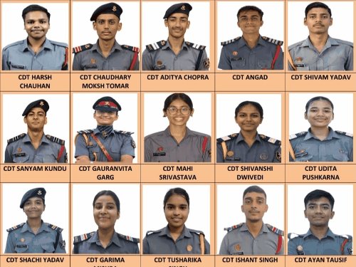 यूपी सैनिक स्कूल के 26 कैडेट्स NDA में क्वालिफाई:UPSC की लिखित परीक्षा-2026 में सफलता, स्कूल में खुशी का माहौल