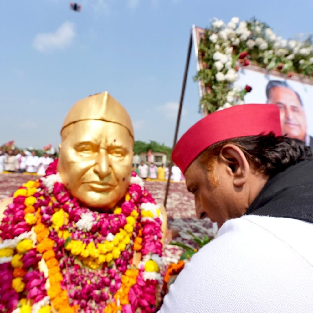 मुलायम सिंह यादव के स्मारक का नाम 'सोशलिस्ट म्यूजियम':चौथी पुण्यतिथि पर नाम सार्वजनिक किया, म्यूजियम राजनीतिक सफर को दर्शाएगा