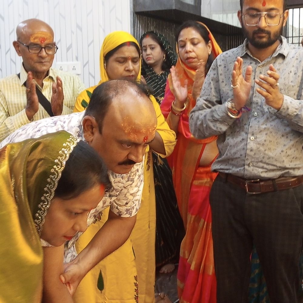 गोकुलधाम में अखंड रामायण:भजनों के बीच श्रद्धालुओं ने किया प्रभु श्रीराम का गुणगान