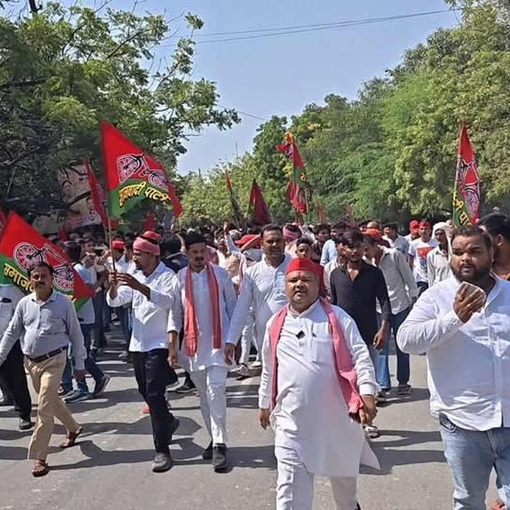 कानपुर देहात में सपा नेताओं पर मुकदमे को लेकर विवाद:सपा नेता बोले- प्रदर्शन में थे ही नहीं, फिर भी मुकदमे में नाम