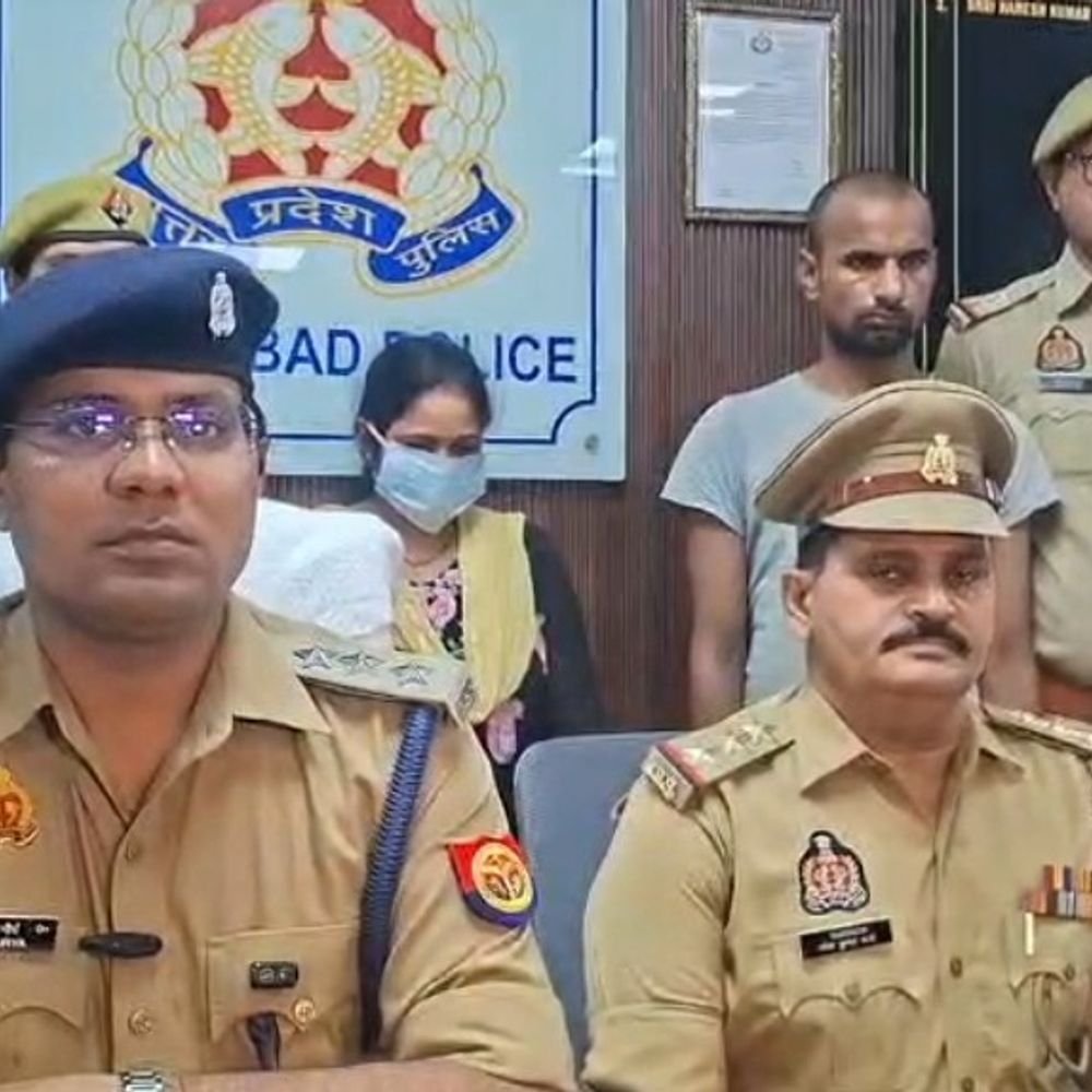 गाजियाबाद में युवक की हत्या:पत्नी पर प्रेमी के साथ मिलकर मर्डर कराने का आरोप, दोनों को पुलिस ने पकड़ा