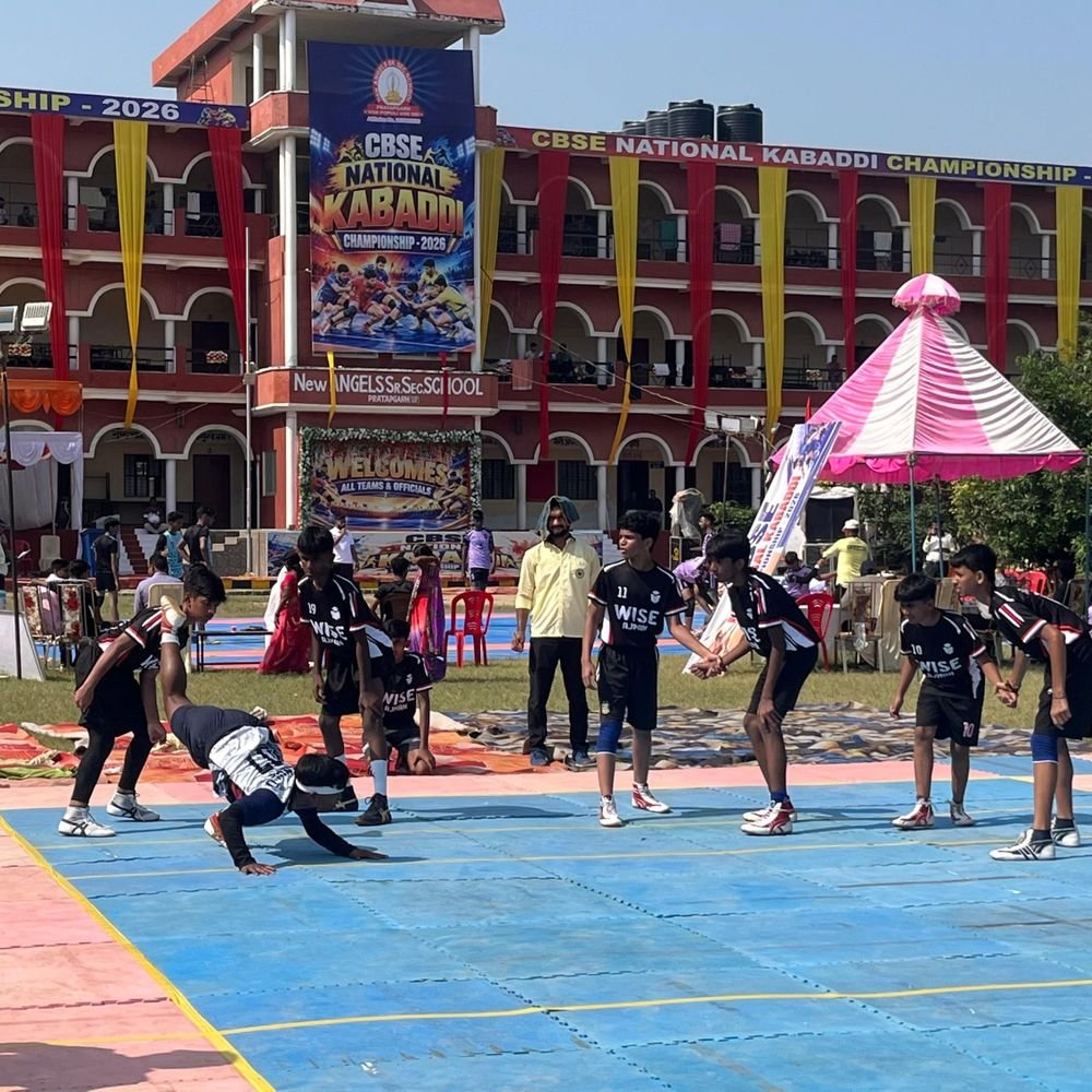 प्रतापगढ़ में सीबीएसई नेशनल कबड्डी चैंपियनशिप:तीन दिन में 40 से अधिक मुकाबले, मेजबान स्कूल ने दुबई की टीम को हराया