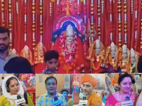 नाथ नगरी बरेली में नवदेवी की चमत्कारिक शक्ति पीठ:प्राचीन नवदेवी मंदिर में 41 दिन की हाजिरी से सूनी गोद भी भरती हैं माता रानी
