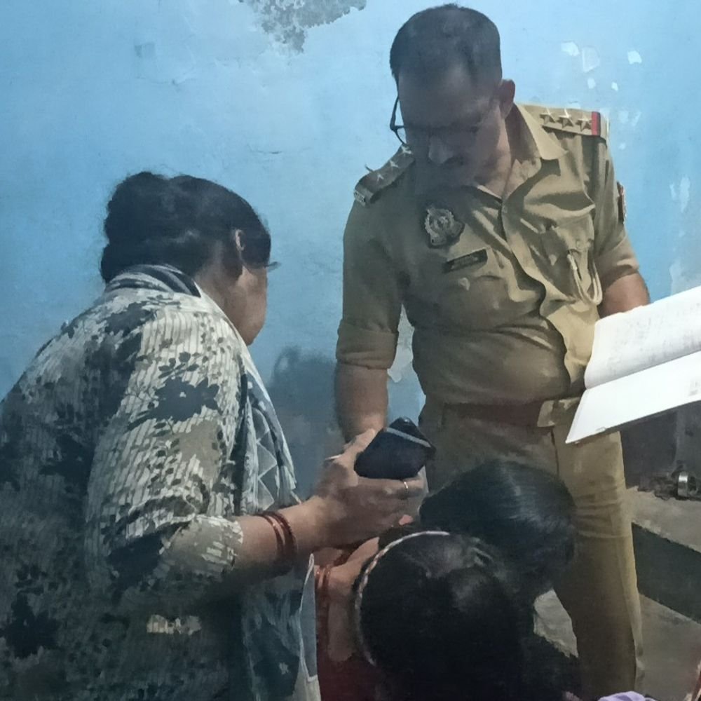 महिला एएसआई की सास से चेन-लॉकेट लूटकांड:1.5 किलोमीटर के दायरे में पुलिस ने CCTV खंगाले, घायल बुजुर्ग का कांशीराम अस्पताल में इलाज जारी