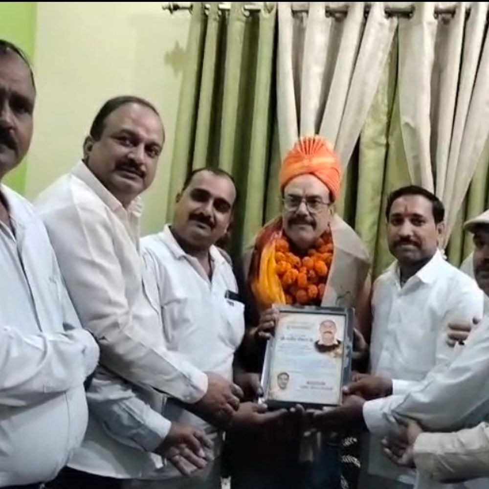 सहारनपुर में संजीव विश्वकर्मा का स्वागत समारोह:धीमान समाज ने भाजपा को 2027 चुनाव में समर्थन का ऐलान किया
