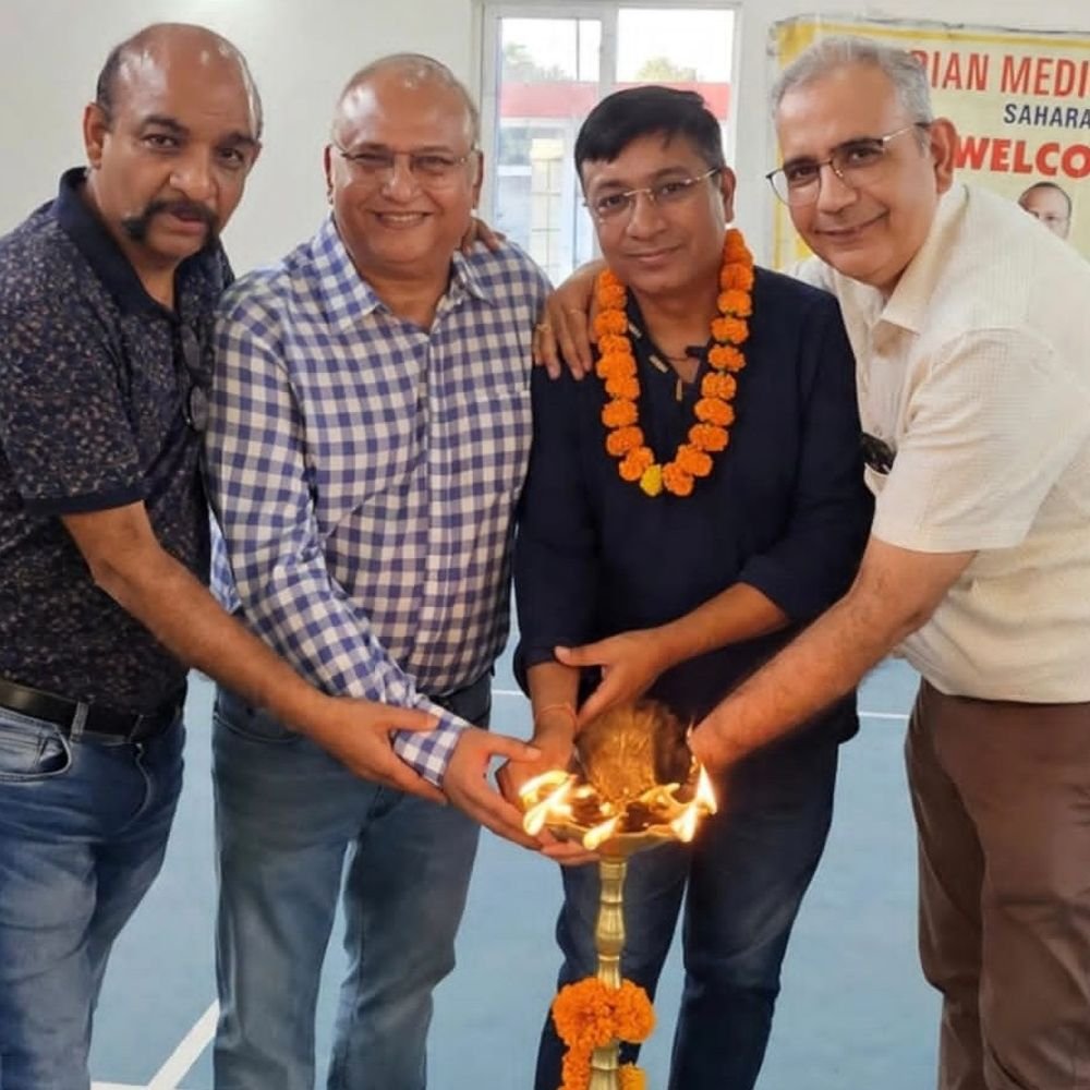 सहारनपुर IMA भवन में मल्टीपर्पज स्पोर्ट्स हॉल शुरू:अब डॉक्टर काम के साथ खेल और फिटनेस पर भी ध्यान दे सकेंगे