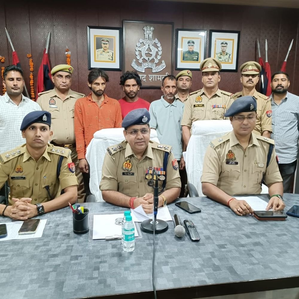 शामली में वाहन चोर गिरोह के 3 आरोपी गिरफ्तार:14 चोरी की बाइक बरामद, दिल्ली और हरियाणा से चुराकर उत्तराखंड में बेचने का प्लान