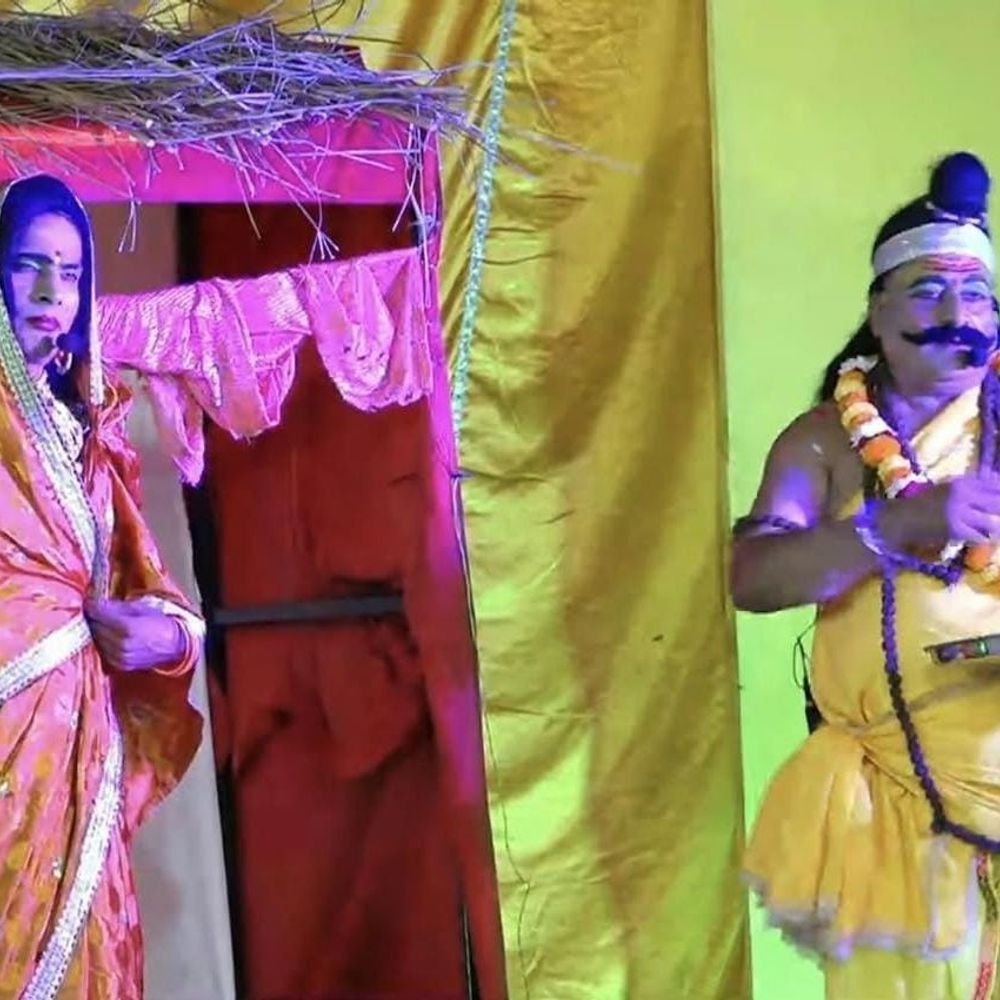 लखनऊ रामलीला में धनुष यज्ञ, रावण-वाणासुर संवाद का मंचन:डालीगंज में समिति के 147वें वार्षिकोत्सव में दिखेंगी लक्ष्मण-परशुराम लीलाएं