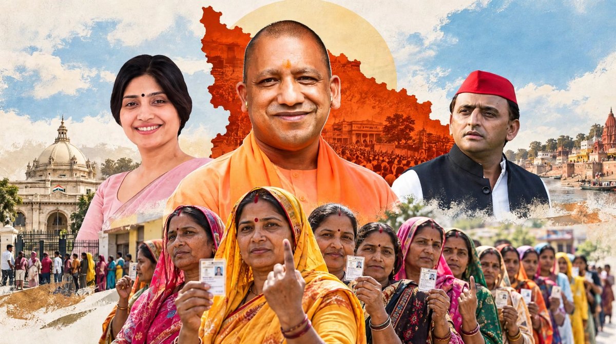 योगी के महिला वोट बैंक में सेंध लगा पाएगी सपा-कांग्रेस