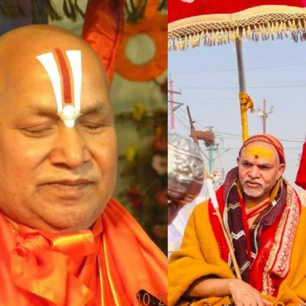 अविमुक्तेश्वरानंद के बाद रामभद्राचार्य का मामला सुर्खियों में:प्रयागराज में एक साल में दो बड़े धर्मगुरु कोर्ट में केस, चलेगी जांच