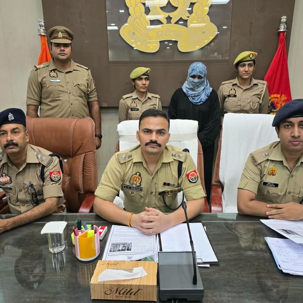 बिजनौर में बब्बू लंगड़ा गैंग की महिला सदस्य गिरफ्तार:फर्जी दुष्कर्म का केस कराकर वसूली करती थी, अब तक 17 आरोपी जेल भेजे गए