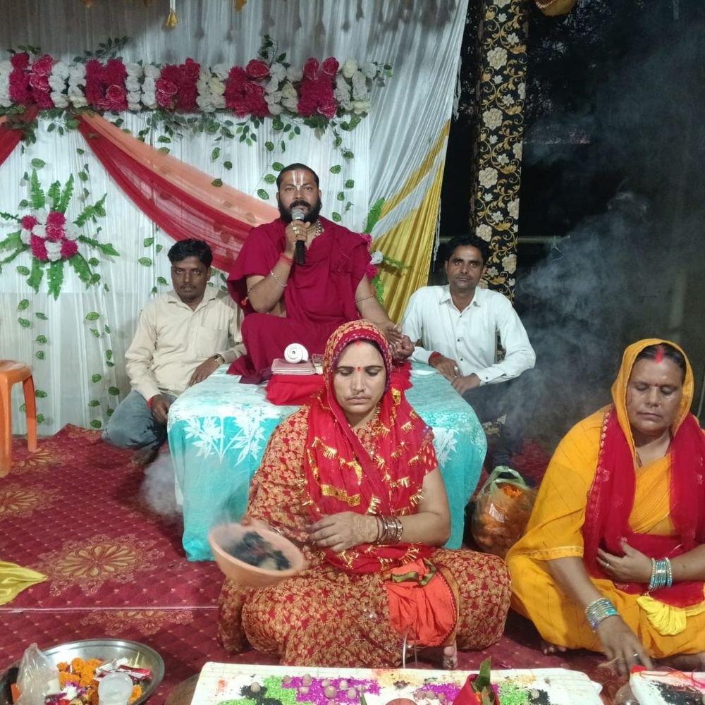 बिछुड़ी में राम कथा का तीसरा दिन संपन्न:श्रीराम कथा सुनने पहुंचे 900 श्रद्धालु, रामचरितमानस के महत्व पर चर्चा