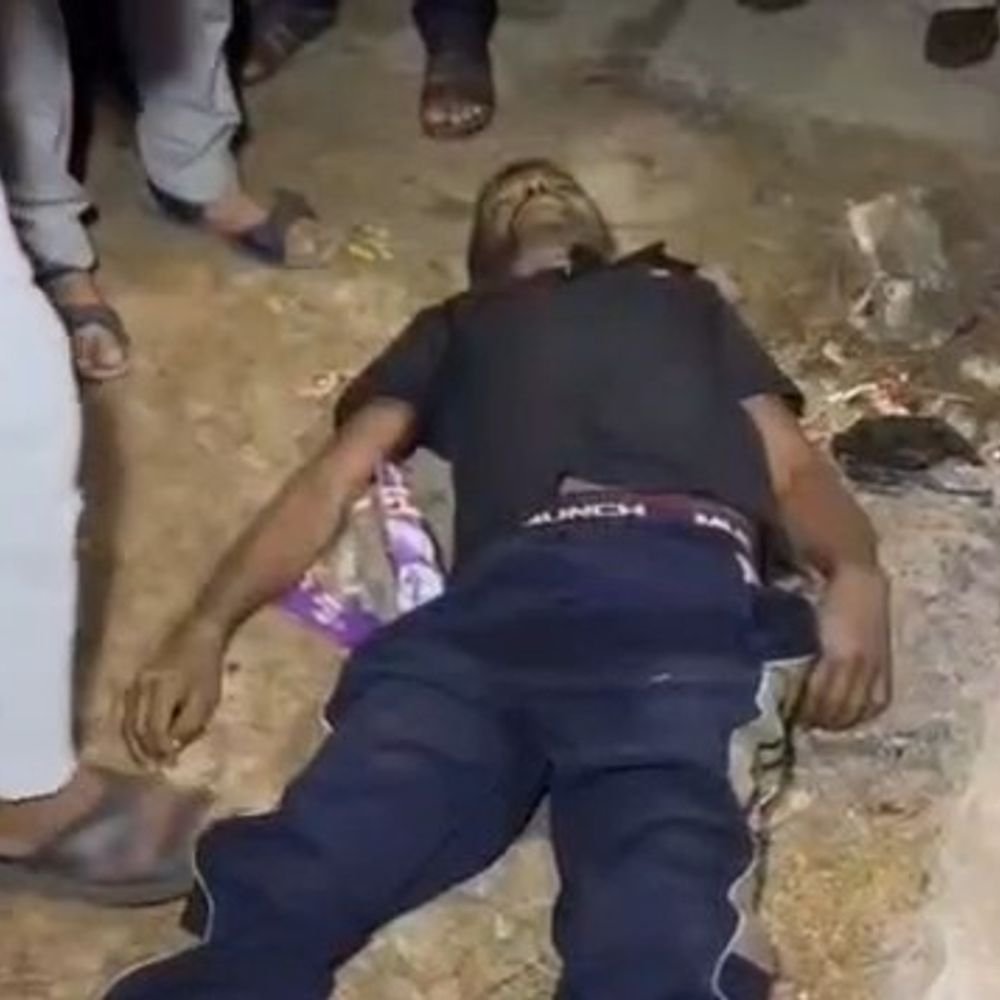 पीलीभीत में युवक का शव सड़क किनारे मिला:भाई ने भतीजे पर लकड़ी की फंटी से हत्या का लगाया आरोप, पुलिस बोली- चोट के निशान नहीं मिले