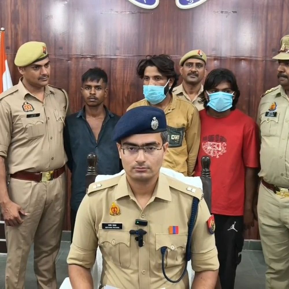 सहारनपुर में वाहन चोर गिरोह का खुलासा:20 चोरी की बाइक बरामद, फर्जी RC और नंबर प्लेट से बदलते थे पहचान