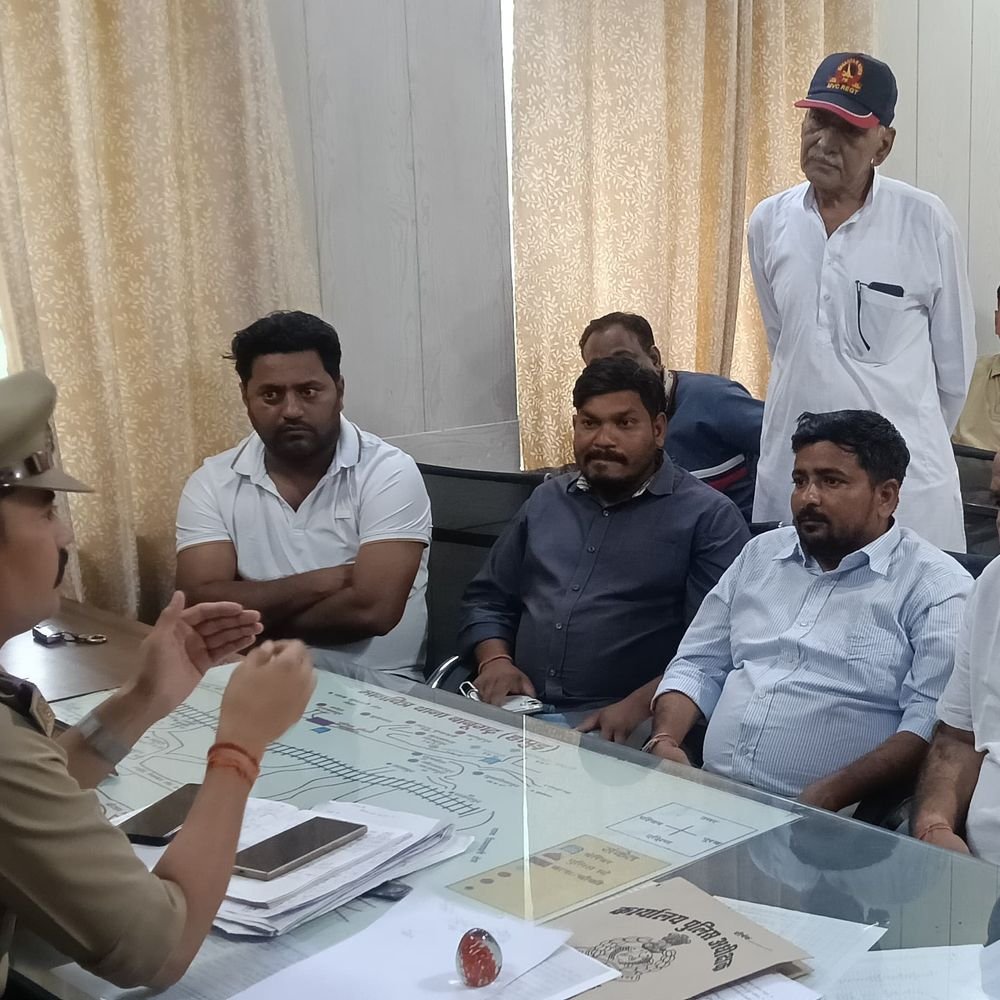 बाबूगढ़ थाने में पुलिस पेंशनरों की बैठक हुई:समस्याओं के समाधान और कल्याणकारी योजनाओं पर चर्चा की गई