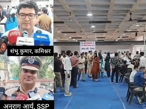 कड़ी सुरक्षा में MLC चुनाव काउंटिंग:कमिश्नर बोले- CCTV की निगरानी में प्रक्रिया, SSP ने बताया- 3 सुरक्षा घेरे और 6 QRT तैनात