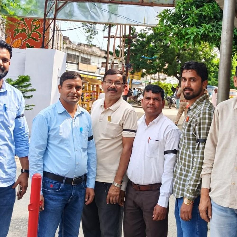 रामपुर में लेखपालों का आंदोलन:ग्रेड पे से पदोन्नति तक की मांगें, काली पट्टी बांधकर विरोध जताएंगे लेखपाल