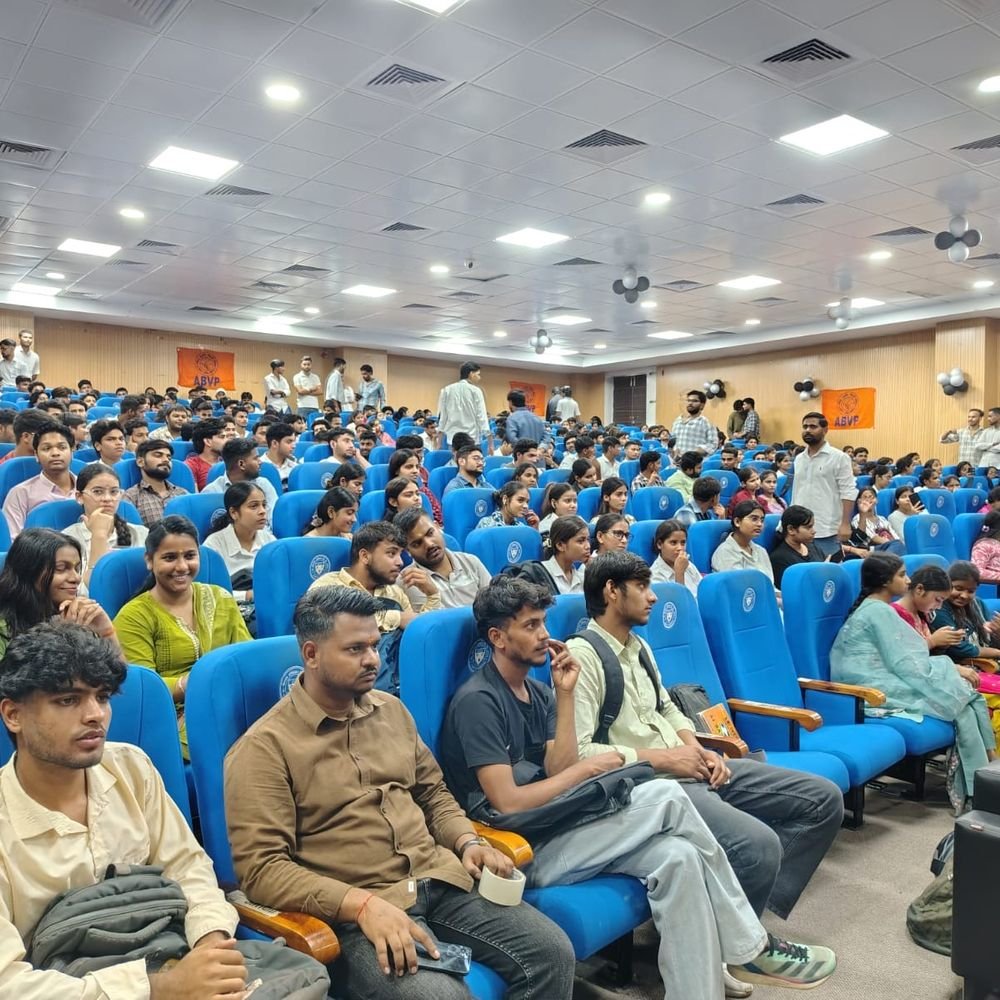 आगरा में ABVP का Gen Z की भूमिका पर मंथन:क्षेत्रीय संगठन मंत्री बोले- पेपर लीक पर सबसे पहले ABVP ने किया आंदोलन