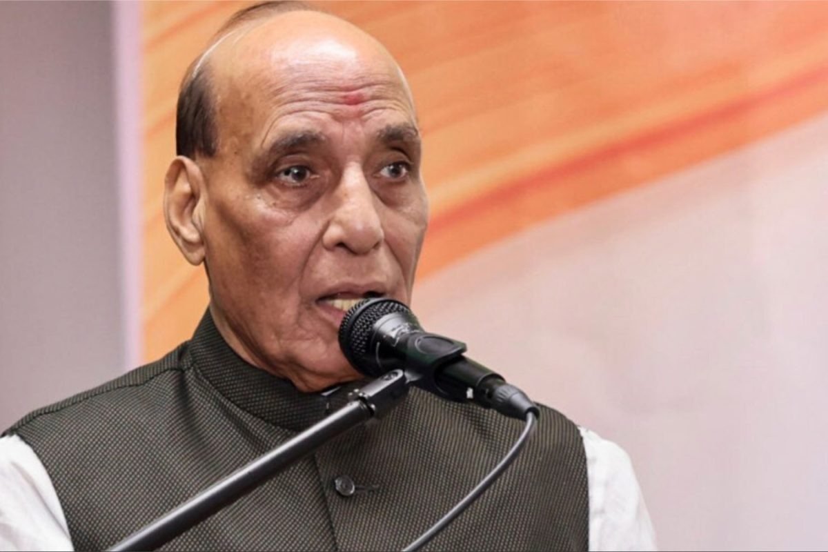 राजनाथ सिंह का इंडिया गठबंधन पर हमला, बोले- सरकार गिराने और देश में आग लगाने की मंशा