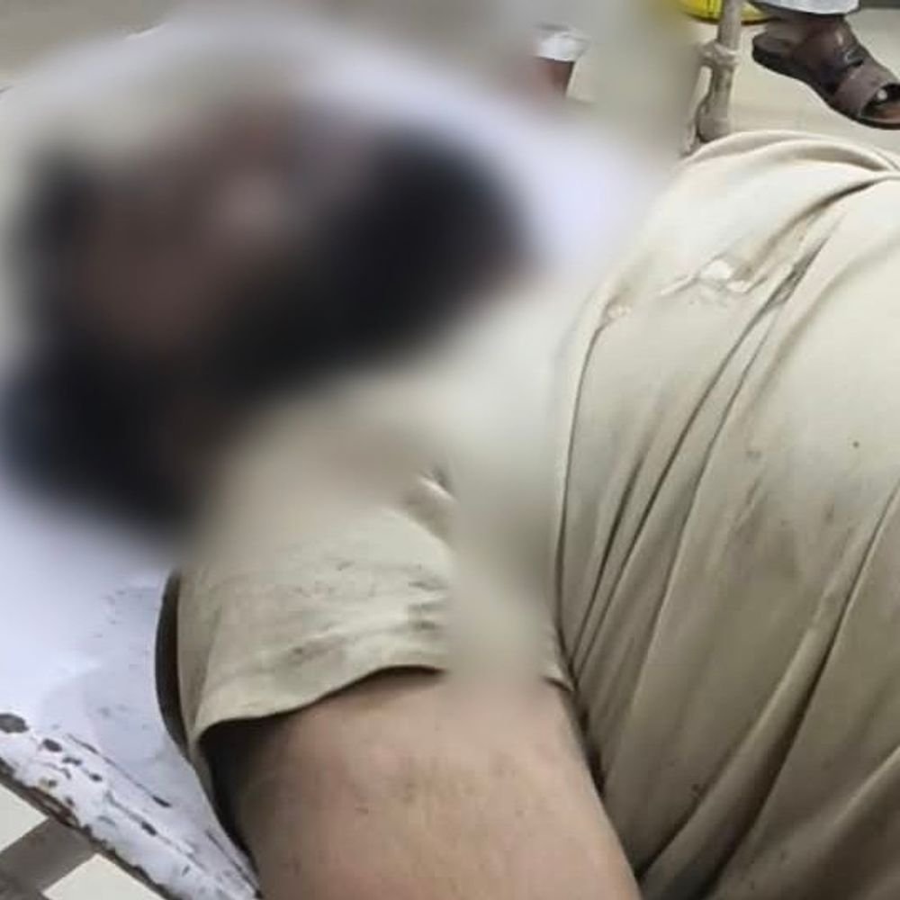पुलिस लाइन की गैराज में करंट लगने से मौत:कार धोते समय हेड आरमोरर के 35 वर्षीय बेटे राहुल की जान गई
