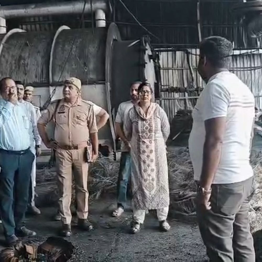 टायर फैक्ट्री में आग के बाद जांच, CCTV बंद मिले:40 कर्मचारियों के बयान दर्ज किए गए, ऑरेंज श्रेणी में आती है फैक्ट्री