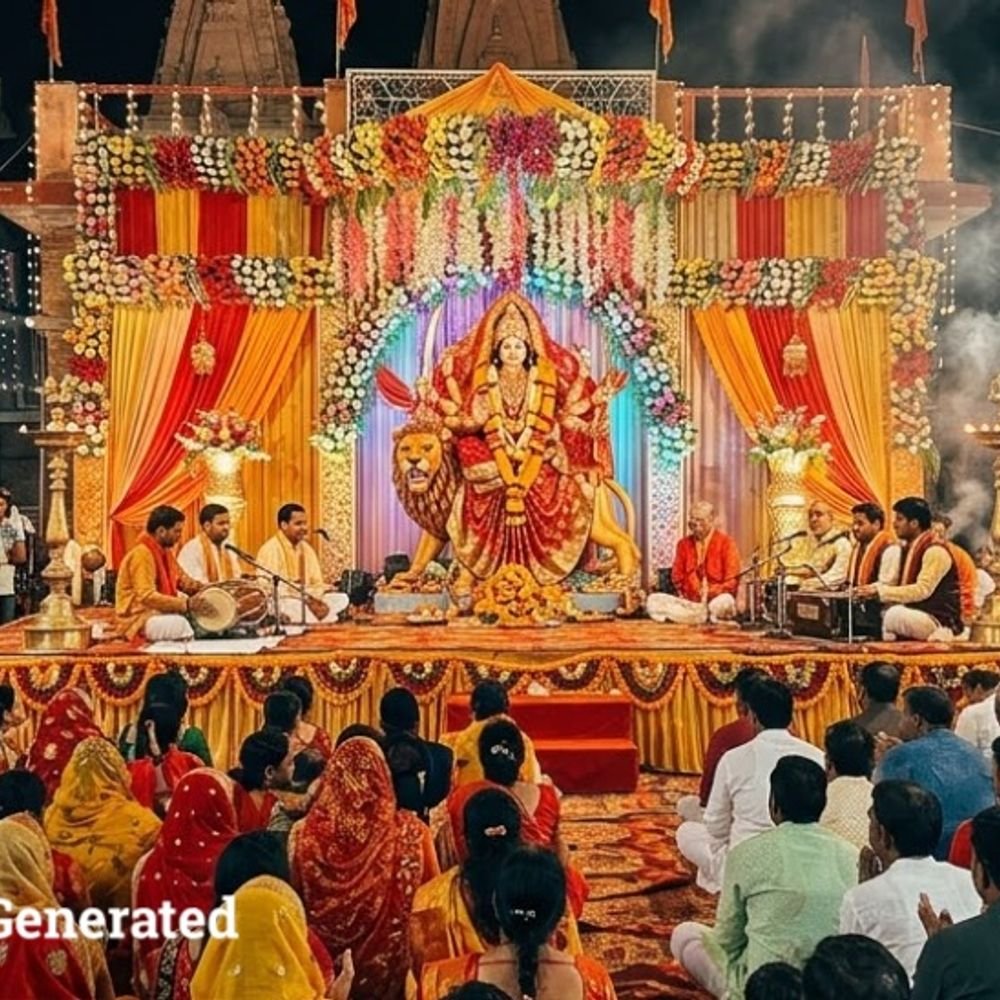 कानपुर देहात में 18 अक्टूबर को देवी जागरण:देवी गीतों और भक्ति संगीत के माध्यम से मां भगवती की आराधना
