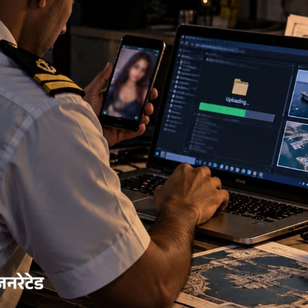 पाकिस्तानी एजेंट के हनीट्रैप में फंसा नेवी जवान:खुफिया जानकारी लीक करने के आरोप में गिरफ्तार; सोशल मीडिया पर हुई थी दोस्ती