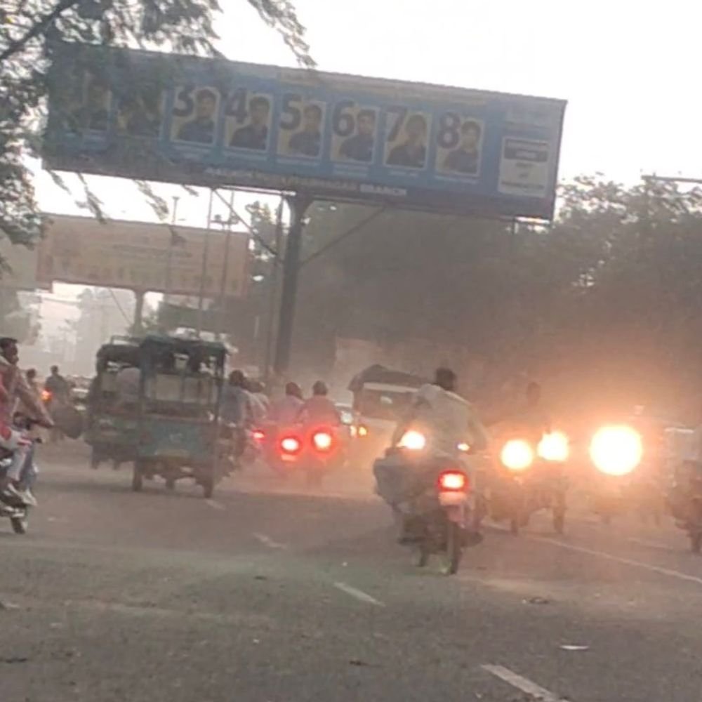 मुजफ्फरनगर में अचानक बदला मौसम, दिन में छाया अंधेरा:तेज हवाओं के साथ बारिश से मिली गर्मी से राहत, तापमान में गिरावट दर्ज