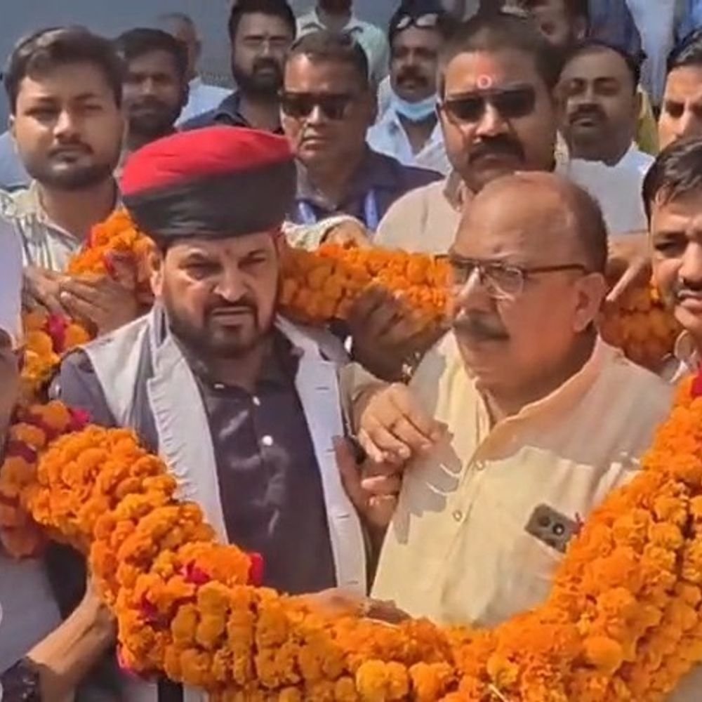 'कांग्रेस पार्टी का विनाश होने वाला है':गोंडा में बृजभूषण शरण सिंह बोले- पीएम का भाग्य ऐसा, ये लोग कभी उनका सामना नहीं कर पाएंगे