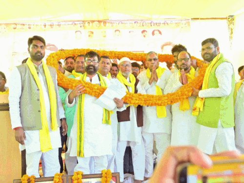 आजमगढ़ में बोले मंत्री ओमप्रकाश राजभर:हार के डर से EVM पर सवाल उठा रहा है विपक्ष,अतरौलिया और दीदारगंज सीट पर सुभासपा ने ठोका दावा