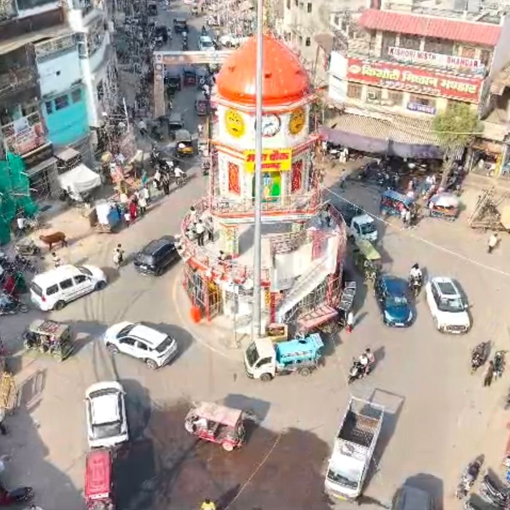 प्रतापगढ़ में भरत मिलाप को लेकर सुरक्षा और रूट डायवर्जन:1000 से ज्यादा पुलिसकर्मी तैनात, ड्रोन से होगी निगरानी