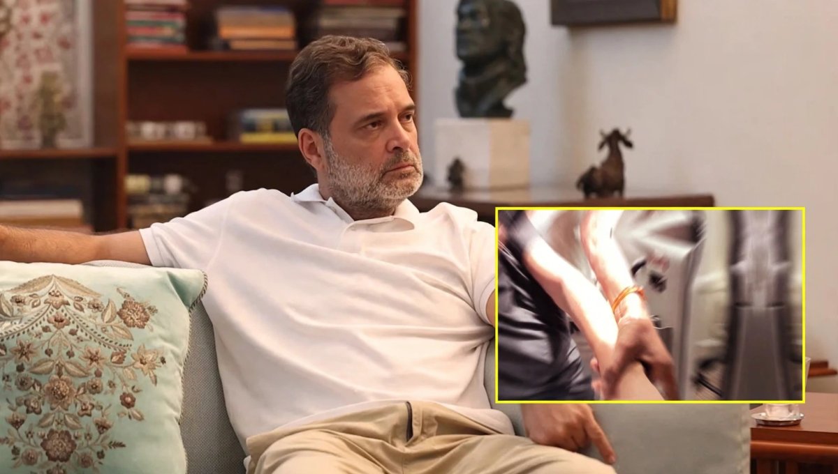 साकेत थाने का पूरा सीसीटीवी सार्वजनिक करने की मांग, राहुल गांधी ने दिल्ली पुलिस से पूछा सवाल
