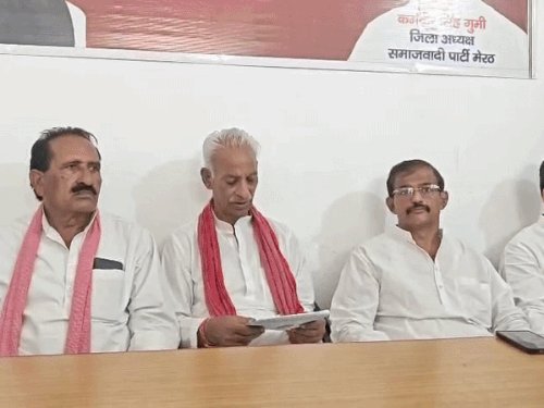 वोट चोरी को लेकर मेरठ में विधानसभा तक जाएगी सपा:4 अक्टूबर को निकलेगा कैंडल मार्च, जिला अध्यक्ष बोले -लोगों को बताएंगे भाजपा के झूठ