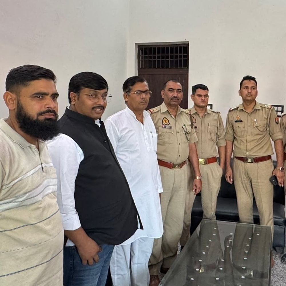 बुलंदशहर में कांग्रेस-AAP नेताओं पर पुलिस का पहरा:CJP के प्रोटेस्ट में दिल्ली जाने की आशंका, कई नेता हाउस अरेस्ट