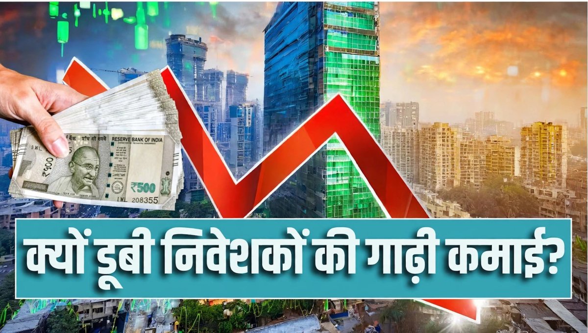 एक दिन में 10.52 लाख करोड़ रुपये डूबे! शेयर बाजार में भारी गिरावट
