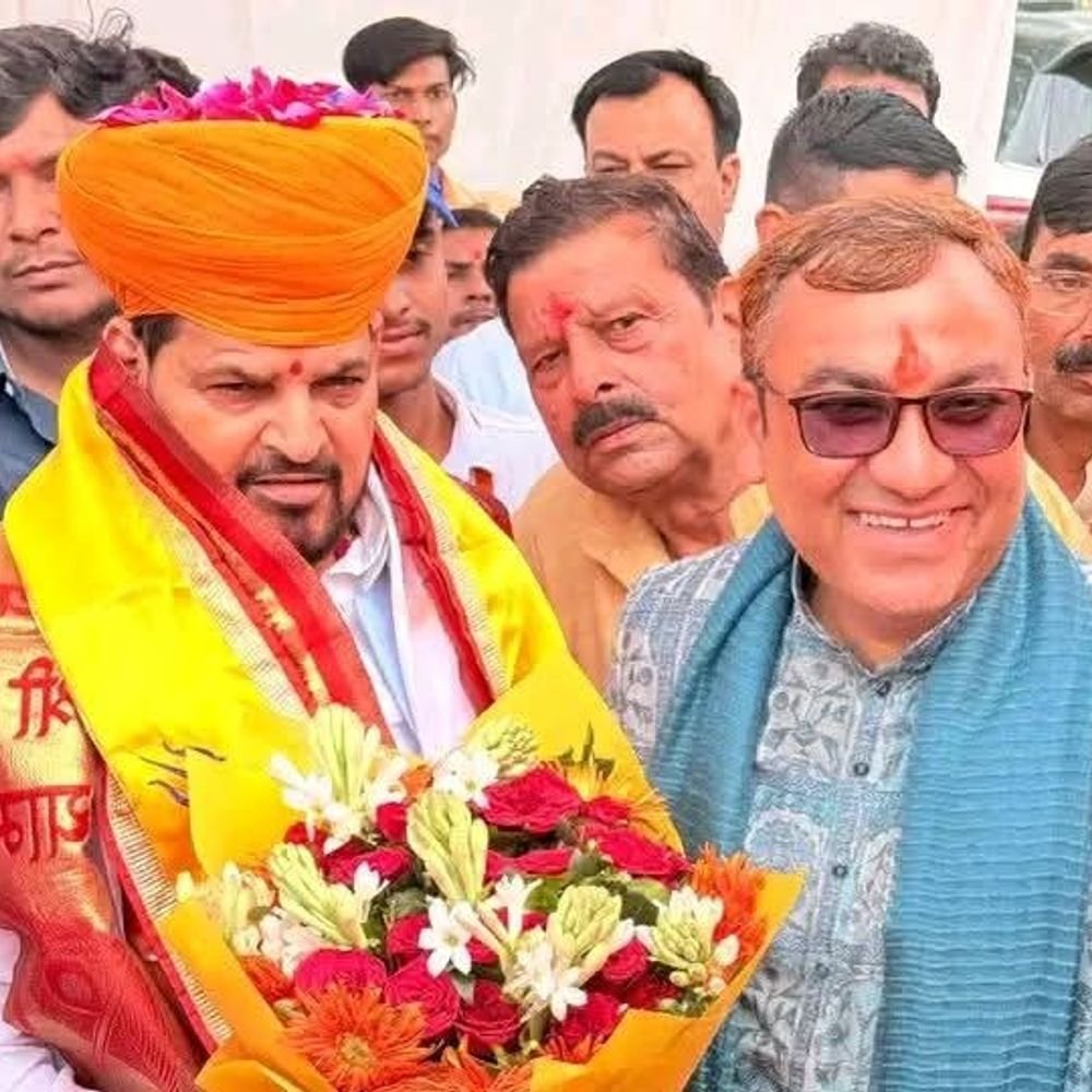 बृजभूषण बोले- Gen Z आंदोलन विदेशी ताकतें करवा रही हैं:सीतापुर में कहा- ये सनातन परंपरा से नहीं खाता मेल, राम कथा में हुए शामिल
