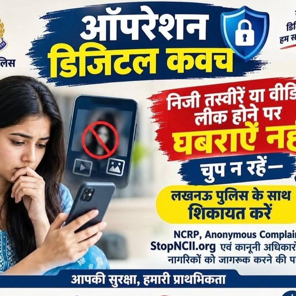निजी तस्वीरें वायरल होने पर घबराएं नहीं...पुलिस को बताएं:ब्लैकमेल होकर परेशान न हो, साइबर पोर्टल पर दर्ज कराएं शिकायत, ऑपरेशन डिजिटल कवच की एडवाइजरी