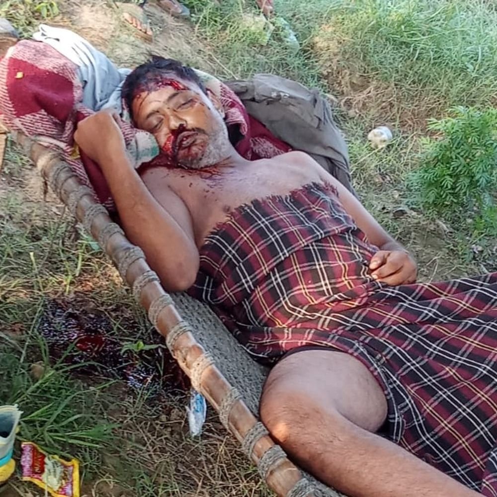 आगरा में हिस्ट्रीशीटर की धारदार हथियार से हत्या:खेत में चारपाई पर मिला खून से लथपथ शव, पुलिस ने शुरू की जांच