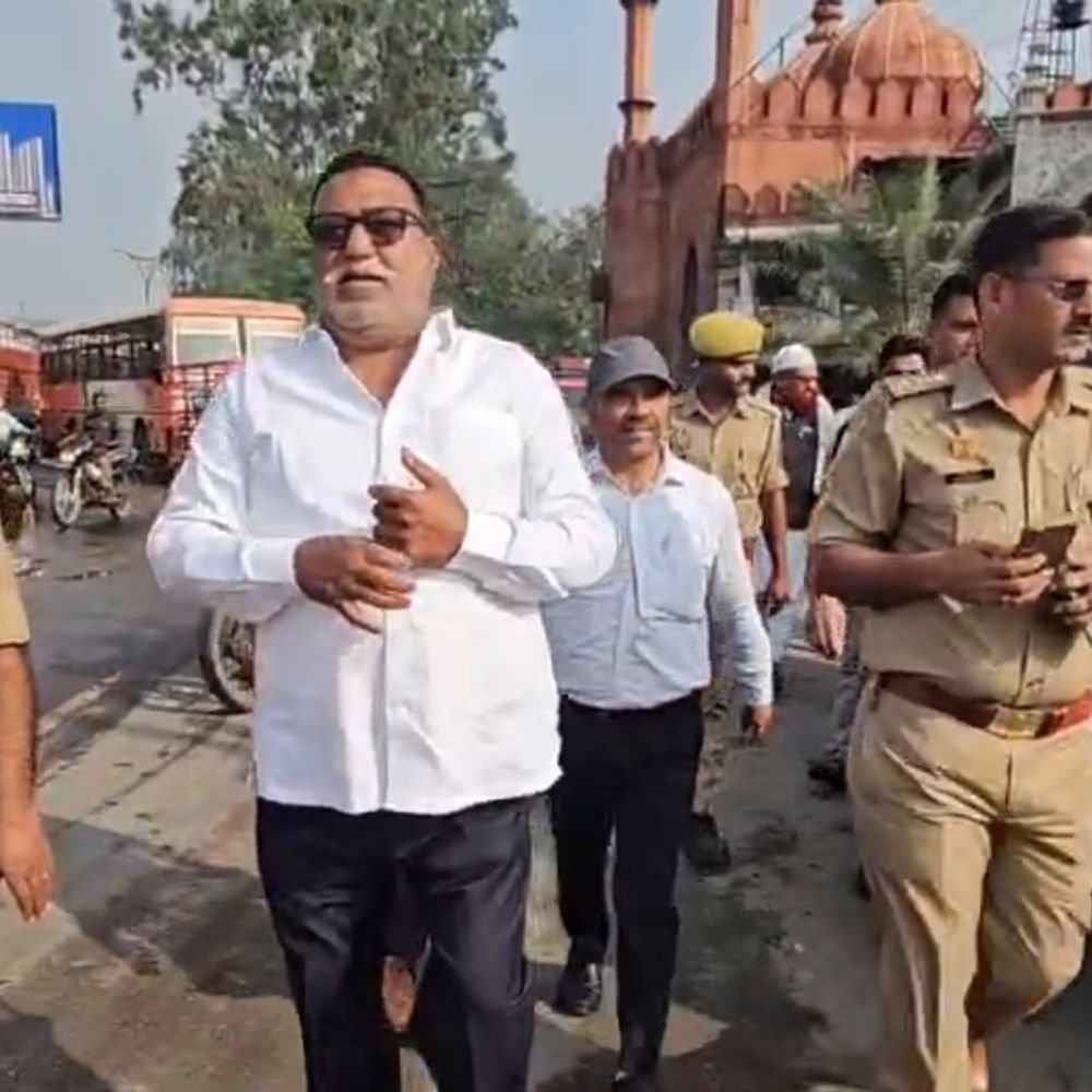 मुजफ्फरनगर में सपा सांसद हरेंद्र मलिक हाउस अरेस्ट:जंतर-मंतर प्रदर्शन में जाने की थी तैयारी, बोले- मुझे कई कार्यक्रमों में जाना है