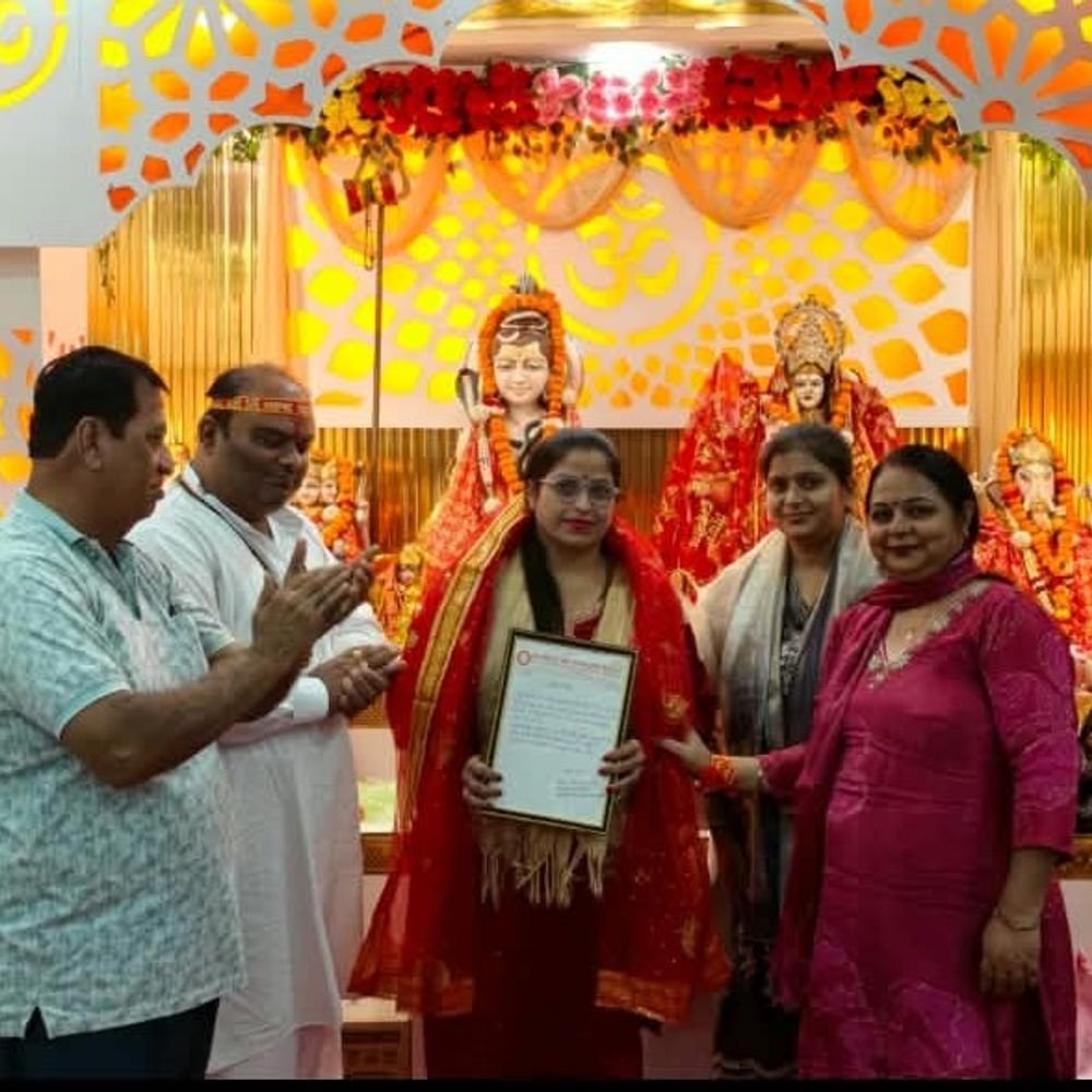 कोमल लखमानी बनीं महिला मंडल अध्यक्ष:शिवालय सेवा ट्रस्ट ने दी जिम्मेदारी, सफल कार्यकाल हेतु दी गईं शुभकामनाएं