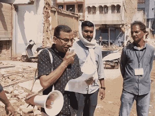 दालमंडी में एक बार फिर गरजेगा बुलडोजर:7 मकानों की पीडब्ल्यूडी ने करवाई मुनादी, 5 अक्टूबर को होगी कार्रवाई