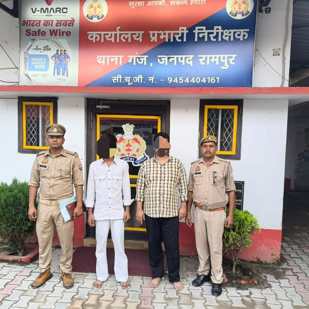 कचहरी आई महिला को पीटने वाले 2 आरोपी गिरफ्तार:महिला को गिराकर लात-घूसों से मारा था, पुलिस ने युवकों को भेजा जेल